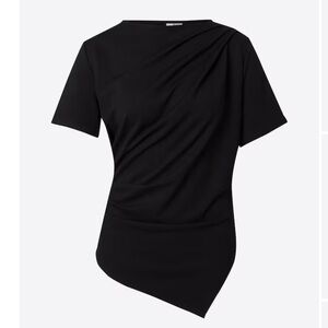 & Other Stories Black Short Sleeve ‘Cassendra’ Shirt